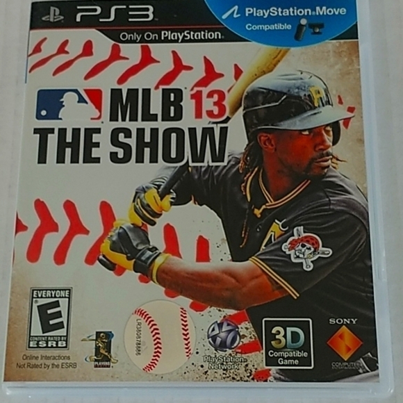Play Station 3 Other - PS3 MLB 13 The Show Baseball Video Game/CD